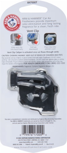 Arm & Hammer™ Gearhead Collection™ Vent Clip Airfreshner - Classic New Car Perspective: back