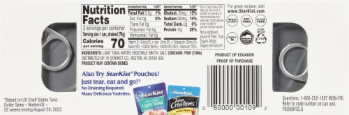 StarKist® Chunk Light Tuna in Water Perspective: back