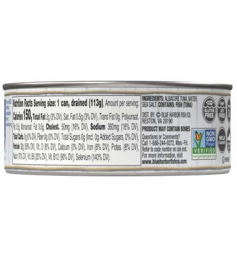 Blue Harbor® Wild Albacore Solid White Tuna in Water