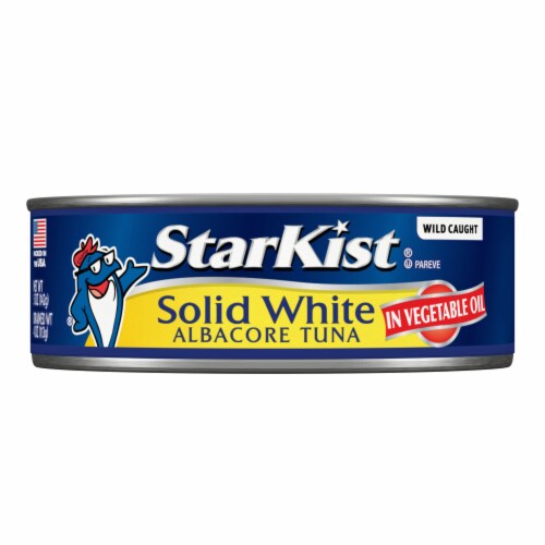 StarKist® Solid White Albacore Tuna in Oil Perspective: back
