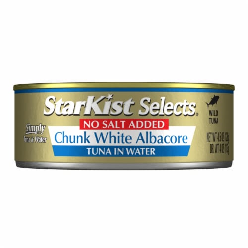 StarKist® Selects No Salt Added Chunk White Albacore Tuna in Water Perspective: back
