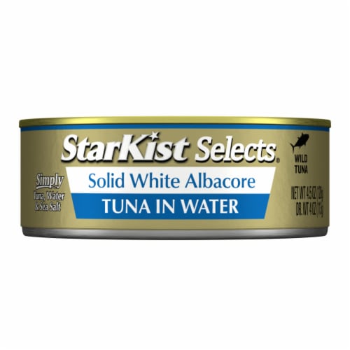 StarKist Selects Solid White Albacore Tuna in Water Can Perspective: back