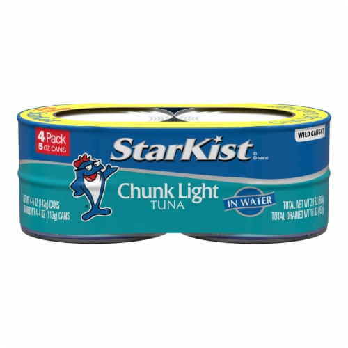 StarKist 4 Pack Chunk Light Tuna in Water