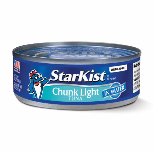StarKist Chunk Light Tuna in Water Perspective: back