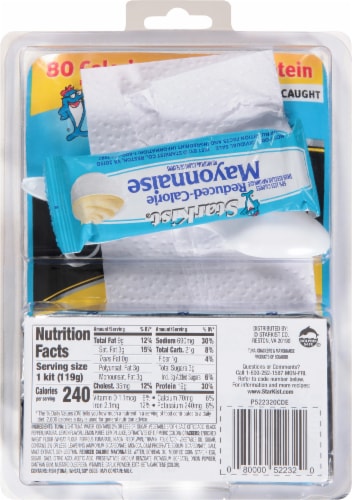 Starkist Lunch To Go® Lemon Pepper Tuna Kit Perspective: back