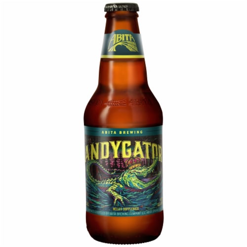 Abita Andy Gator Helles Doppelbock Bottles Perspective: back