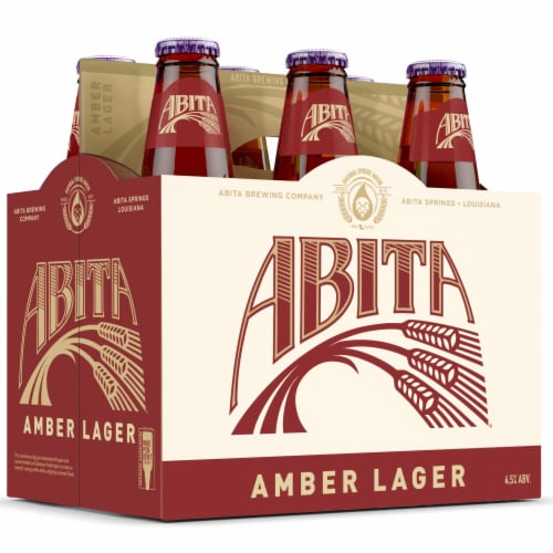Abita Amber Beer Perspective: back