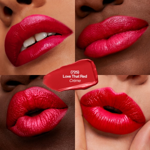 Revlon Super Lustrous Love That Red Creme Lipstick Perspective: back