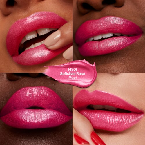 Revlon Super Lustrous Lipstick 430 Softsilver Rose Perspective: back