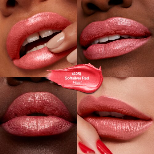 Revlon Super Lustrous Lipstick 425 Softsilver Red Perspective: back