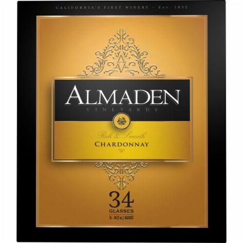 Almaden Heritage Chardonnay California White Wine Perspective: back