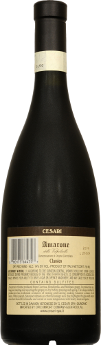 Cesari Amarone Classico Perspective: back