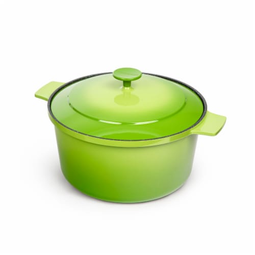 Sazon Non-Stick Dutch Oven with Glass Lid, 10 qt - Food 4 Less