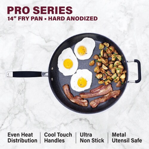 Granite Stone Pro Frying Pan Perspective: back