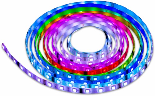 Bionic LED Color Changing Tape Lights Perspective: back
