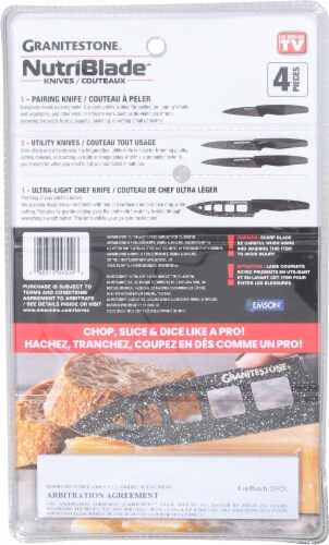 Bell and Howell NutriBlade™ Knife Set Perspective: back