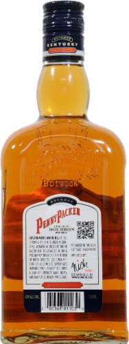 Penny Packer Kentucky Straight Bourbon Whiskey Perspective: back