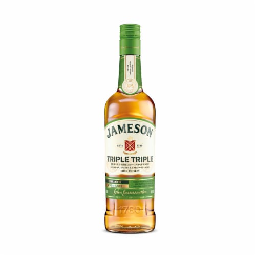 Jameson® Triple Triple Irish Whiskey Perspective: back