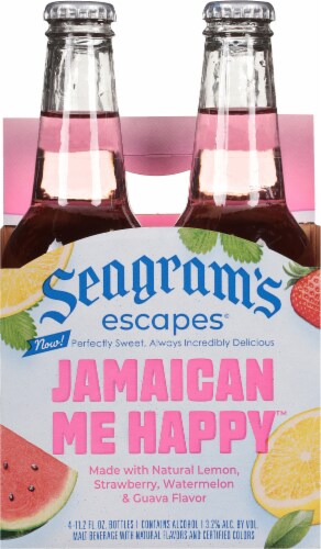 Seagram's Escapes® Jamaican Me Happy™ Malt Beverage Coolers Perspective: back
