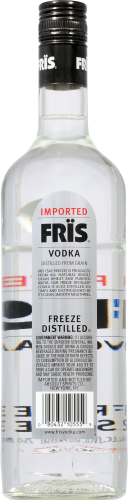 Fris Vodka Perspective: back