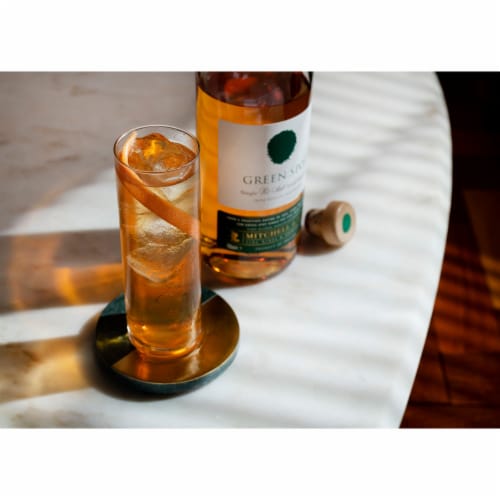 Green Spot Single Pot Still Irish Whiskey Perspective: back