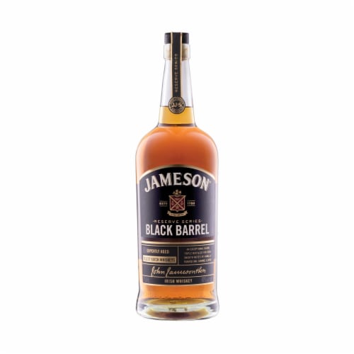 Jameson Black Barrel Select Reserve Single Distillery Blended Irish Whiskey Perspective: back
