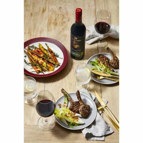 Jacob's Creek Double Barrel Cabernet Sauvignon Australia Red Wine Perspective: back