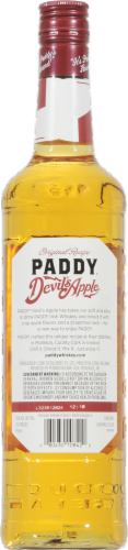 Paddy Devil's Apple Cinnamon Apple Flavored Irish Whiskey Perspective: back