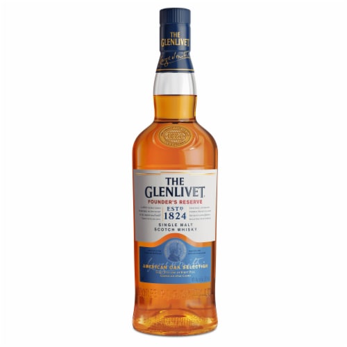 The Glenlivet Founder's Reserve Single Malt Scotch Perspective: back