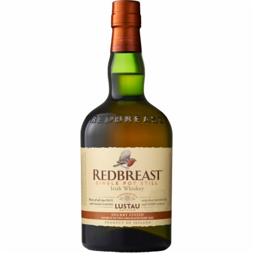 Redbreast Sherry Finish Lustau Edition Single Pot Still Irish Whiskey Perspective: back