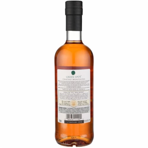 Green Spot Montelena Irish Whiskey Perspective: back