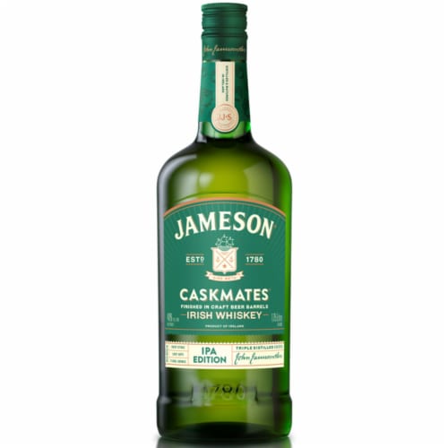 Jameson Caskmates IPA Edition Irish Whiskey Perspective: back