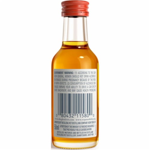 The Glenlivet Caribbean Reserve Single Malt Scotch Whisky Perspective: back