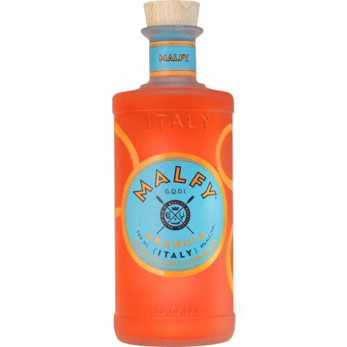 Malfy Sicilian Blood Orange Con Arancia Flavored Gin Perspective: back