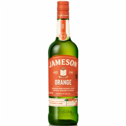 Jameson Orange Flavored Whiskey Perspective: back