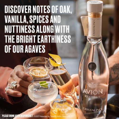 Avion Tequila Reserva Cristalino Perspective: back