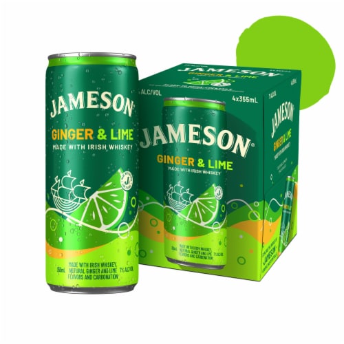 Jameson Ginger & Lime Cocktail Perspective: back
