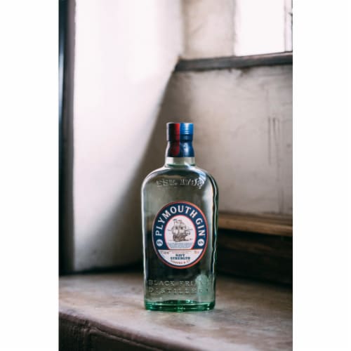 Plymouth Navy Strength Plymouth Gin Perspective: back