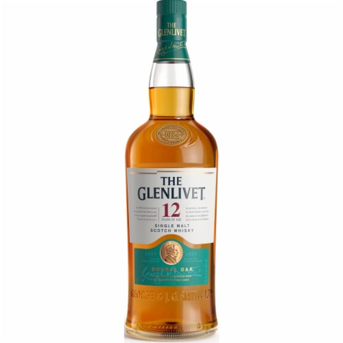The Glenlivet Aged 12 Years Single Malt Scotch Whisky Perspective: back