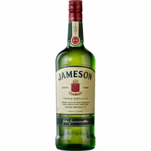 Jameson Blended Irish Whiskey Perspective: back
