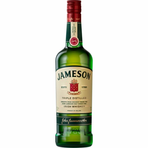Jameson Blended Irish Whiskey Perspective: back