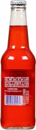 Seagram's Escapes Strawberry Daiquiri Flavored Hard Beverage Cooler Single Bottle Perspective: back