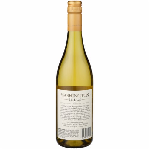 Washington Hills Chardonnay Perspective: back