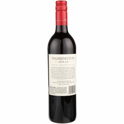 Washington Hills Merlot Perspective: back