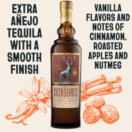 CAZADORES® Tequila Extra Anejo Perspective: back