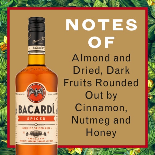 BACARDÍ® Spiced Rum, Gluten Free Perspective: back