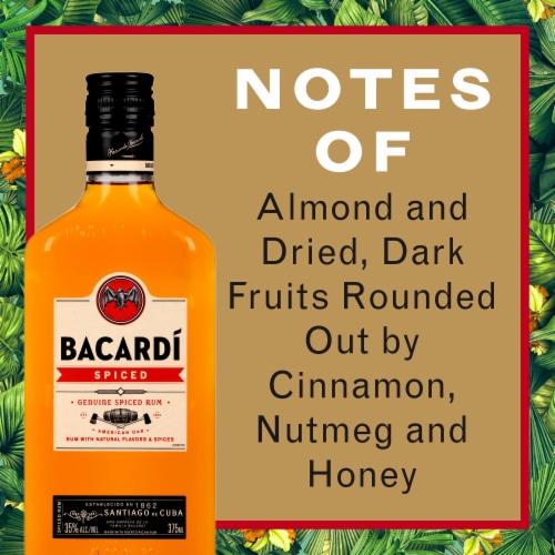 BACARDÍ® Spiced Rum, Gluten Free Perspective: back