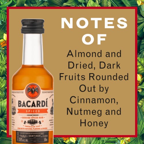 BACARDÍ® Spiced Rum, Gluten Free Perspective: back