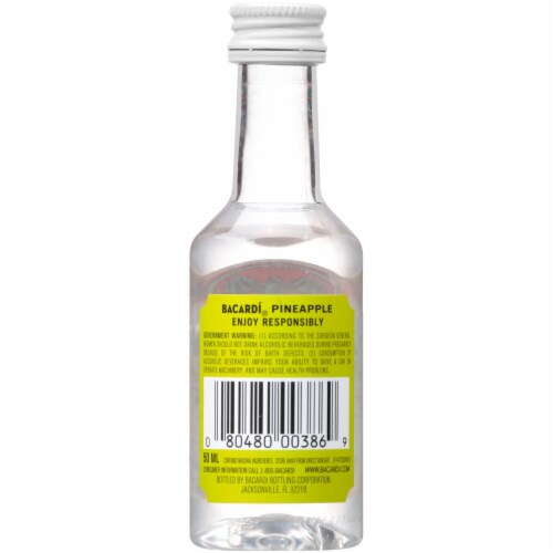 Bacardi® Pineapple Rum Perspective: back