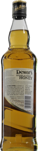 Dewar's Highlander Honey Infused Blended Scotch Whisky Perspective: back